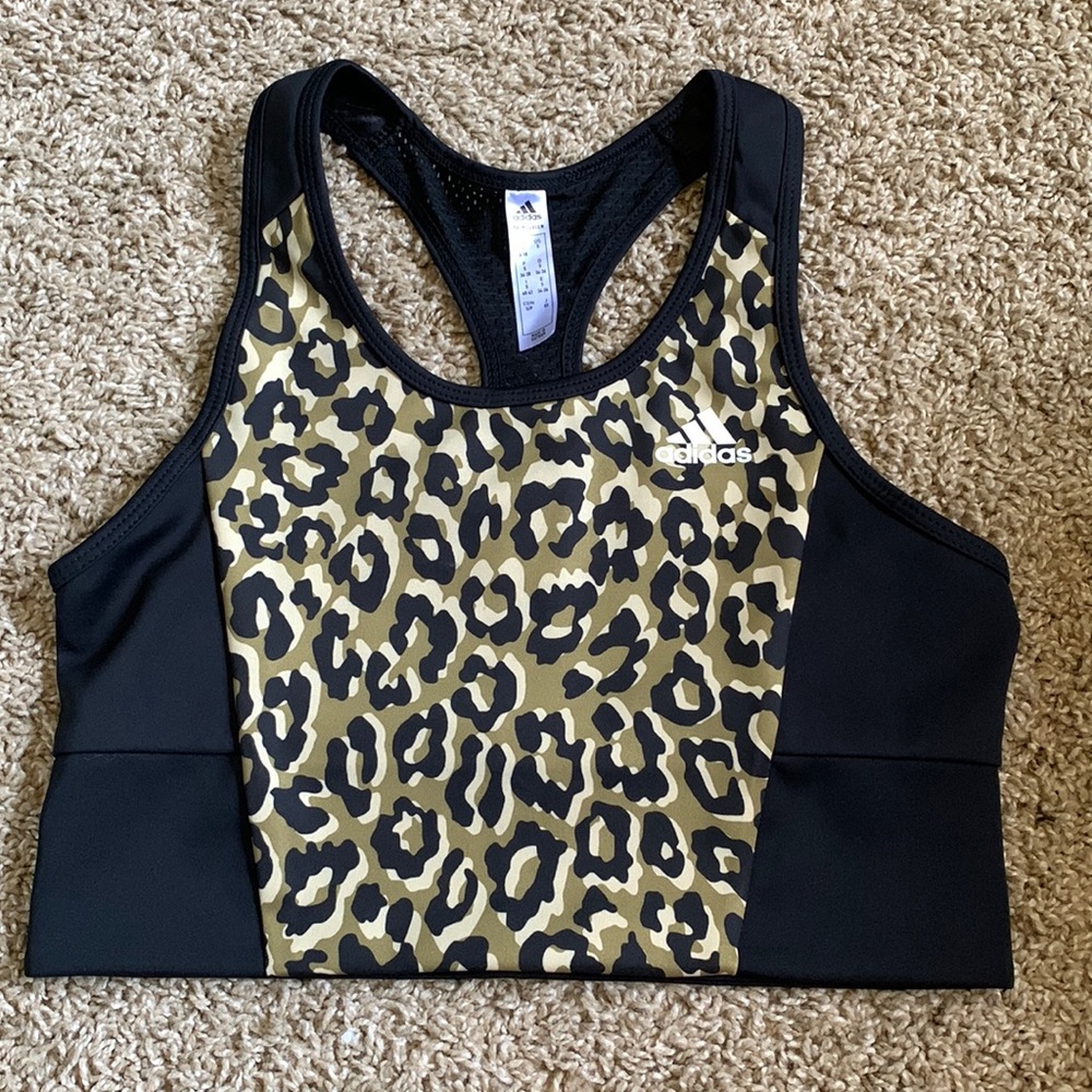 Like new Adidas Cheetah sports bra